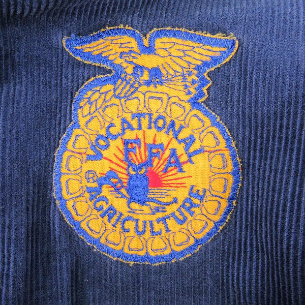 実際に弊社で買取させて頂いたNATIONAL FFA/アメリカ国立農業学校 ファーマーズ ヴィンテージ/ビンテージ コーデュロイ ジャケット/36の画像 3枚目