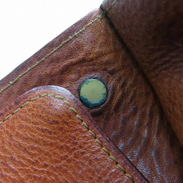 実際に弊社で買取させて頂いたCORBO/コルボ Algoritmo the FLOW/アルゴリトモ 3つ折り財布/ウォレット 1LG-0703の画像 7枚目