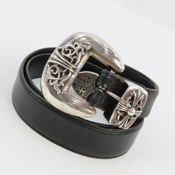 実際に弊社で買取させて頂いたCHROME HEARTS/クロムハーツ BLT CLASSIC 3PC/3ピースクラシック ベルト/36