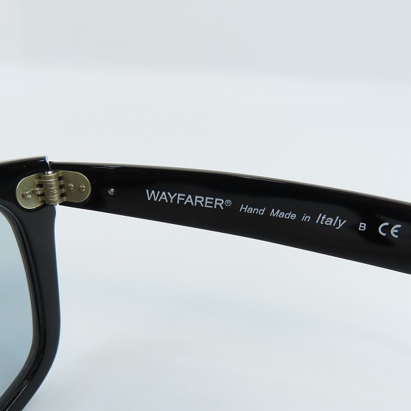 実際に弊社で買取させて頂いたRay-Ban/レイバン WAYFARER/ウェイファーラー サングラス/アイウェア RB2140-F 601/R5の画像 4枚目