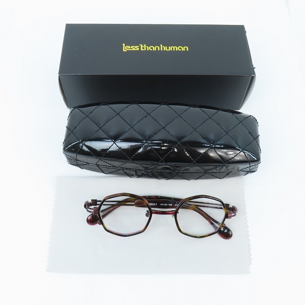 実際に弊社で買取させて頂いた(1)Less than human/レスザンヒューマン メガネフレーム アイウェア 88541の画像 9枚目