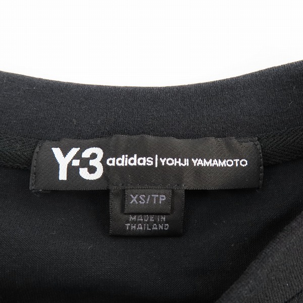 実際に弊社で買取させて頂いたY-3/ワイスリー アディダス×ヨウジヤマモト M LOGO LS TEE/長袖Tシャツ DY7293/XSの画像 2枚目