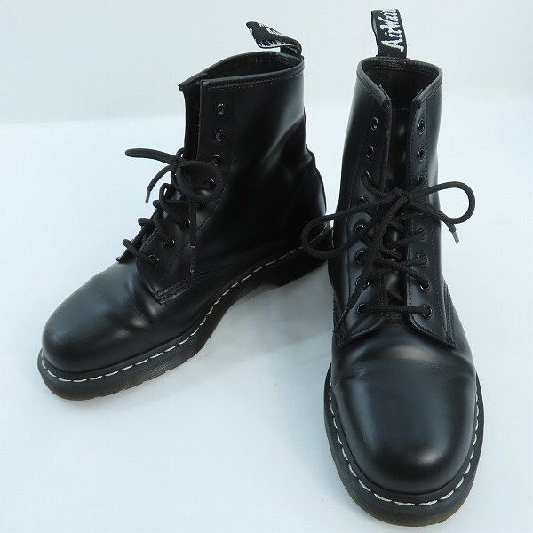 実際に弊社で買取させて頂いたDr.Martens/ドクターマーチン 24758 ホワイトステッチ 8ホール ブーツ スムースレザー/UK9