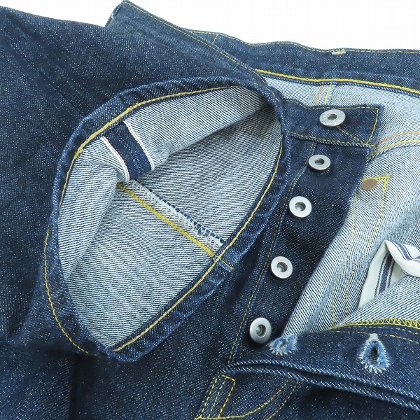 実際に弊社で買取させて頂いたLEVIS/リーバイス VINTAGE CLOTHING S501XX 1944年モデル 大戦モデル デニムパンツ 44501-0072/W32L34の画像 7枚目