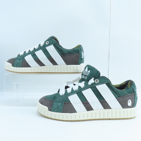 実際に弊社で買取させて頂いた【未使用】A BATHING APE×adidas/アベイシングエイプ×アディダス adidas_N_BAPE スニーカー IE6117/28の画像 3枚目