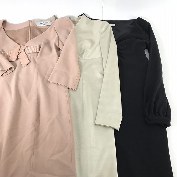 実際に弊社で買取させて頂いた【おまとめ3点】VALENTINO/ヴァレンティノ LANVIN/ランバン ワンピースの画像 1枚目