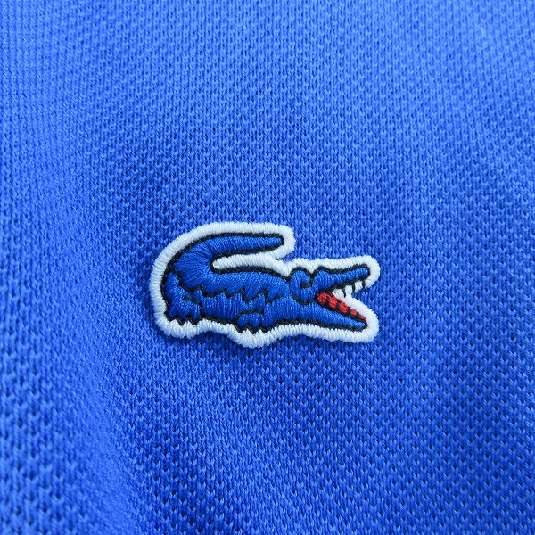 実際に弊社で買取させて頂いたLACOSTE/ラコステ 半袖ポロシャツ ブルー PH140LJ /3の画像 4枚目