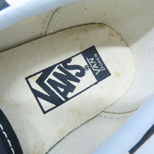 実際に弊社で買取させて頂いたVANS バンズ AUTHENTIC/オーセンティック スカル柄 ローカットスニーカー TC6D/26.5の画像 6枚目