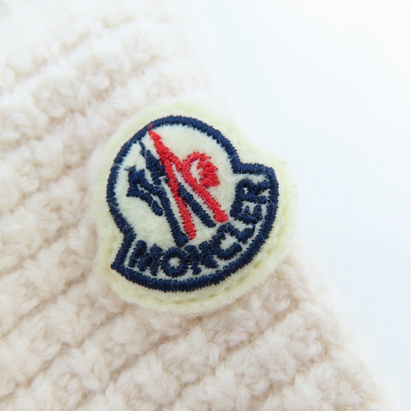 実際に弊社で買取させて頂いた【JPタグ】MONCLER/モンクレール MAGLIONE TRICOT CARDIGAN 羊毛 カーディガン E20919423400 XLの画像 6枚目