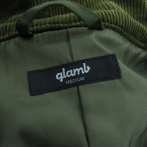 実際に弊社で買取させて頂いたglamb/グラム コーデュロイ モッズコート GB0320/JKT03/Mの画像 2枚目