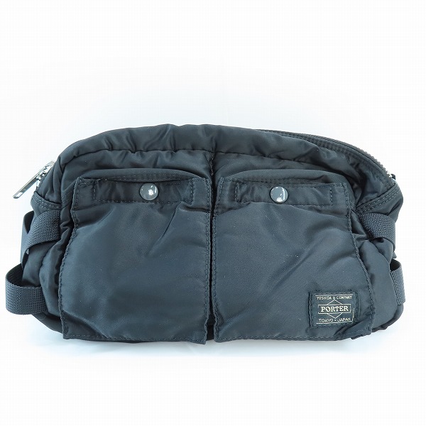 実際に弊社で買取させて頂いたPORTER/ポーター TANKER/タンカー 2WAY ウエストバッグ/ショルダーバッグ ブラック