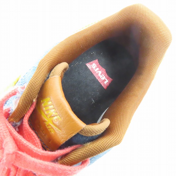 実際に弊社で買取させて頂いたNIKE×Levi's/ナイキ×リーバイス AIR FORCE 1 LOW /エア フォース1 nike by you/CI5766-994/28の画像 4枚目