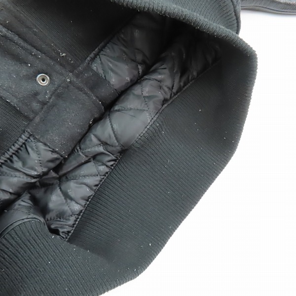 実際に弊社で買取させて頂いたcarhartt wip/カーハート 袖レザー スタジャン/スタジアムジャンパー /Sの画像 7枚目