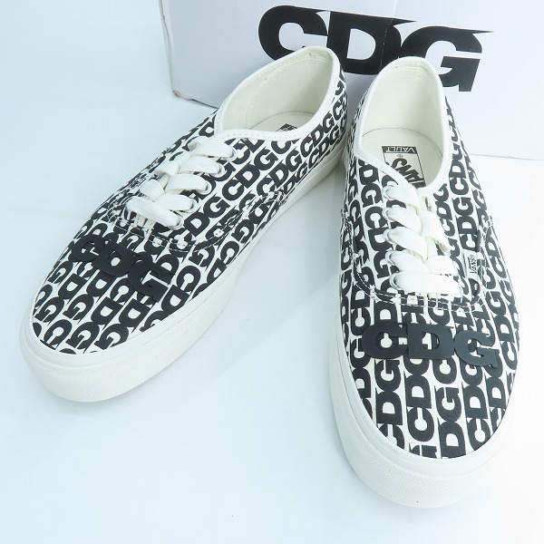 実際に弊社で買取させて頂いたCOMME des GARCONS CDG×VANS/ギャルソン×バンズ VAULT AUTHENTIC/オーセンティック LX/VN0A33TASHM/27.5