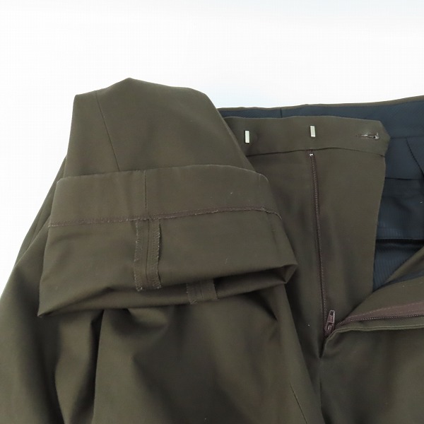 実際に弊社で買取させて頂いたWACKO MARIA/ワコマリア スラックスパンツ ダークブラウン Lの画像 4枚目