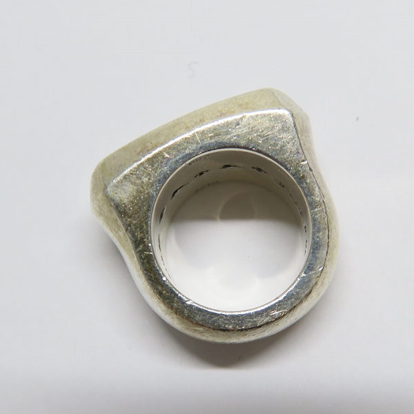 実際に弊社で買取させて頂いたCHROME HEARTS/クロムハーツ BIG PJ/ビッグピージェー FOTI/フォティ マハリア リング  9-10号の画像 5枚目