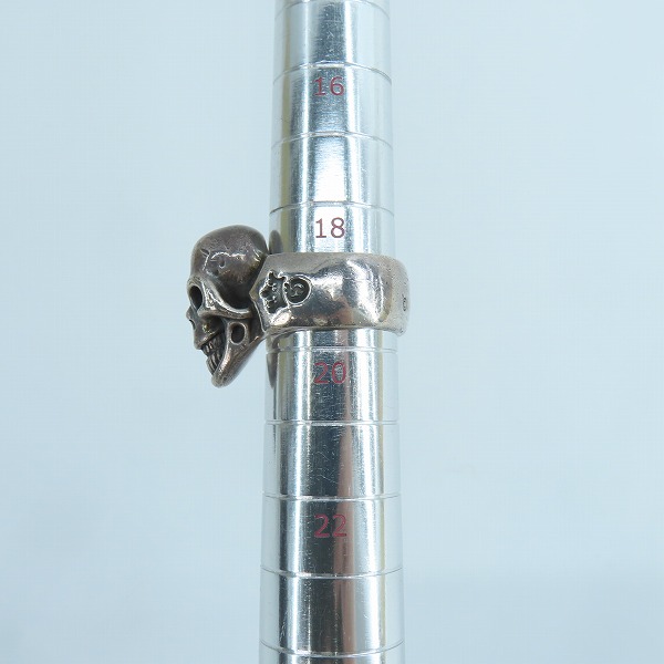 実際に弊社で買取させて頂いた【ギャラ付】Gabor/ガボール シングルスカルリング 18.5-19.5号の画像 7枚目