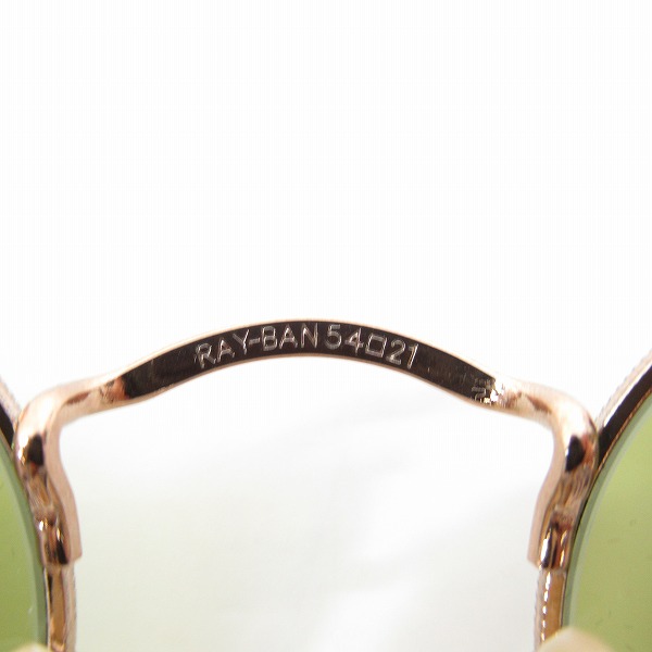 実際に弊社で買取させて頂いたRay-Ban/レイバン オーバル サングラス アイウェア RB3547-Nの画像 5枚目