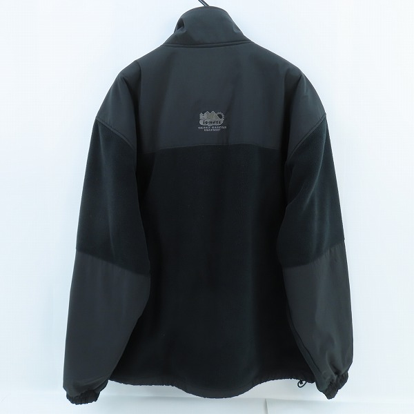 実際に弊社で買取させて頂いた【未使用】is-ness/イズネス THM POLARTEC FLEECE JACKET フリースジャケット ブラック 1003AWJK03/46の画像 1枚目