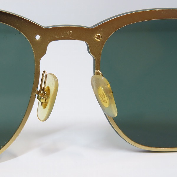 実際に弊社で買取させて頂いたRay-Ban/レイバン BLAZE CLUBMASTER ブレイズ クラブマスター サングラス/アイウェア RB3576の画像 3枚目