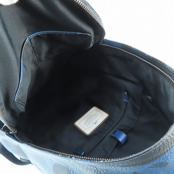 実際に弊社で買取させて頂いたCOACH/コーチ BASEMAN バックパック の画像 4枚目