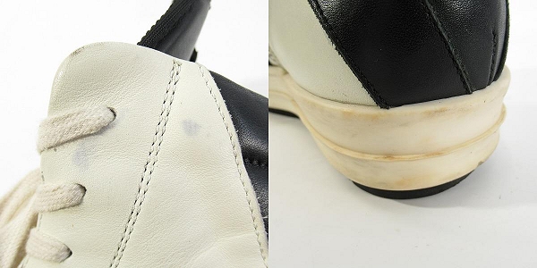 実際に弊社で買取させて頂いたRick Owens/リックオウエンス GEOBASKET/ジオバスケット ハイカットスニーカー/40の画像 7枚目
