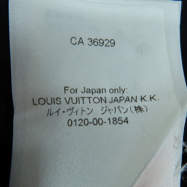 実際に弊社で買取させて頂いたLOUIS VUITTON/ルイヴィトン 22SS CRAFTMAN SHIP/クラフトマン シップ 半袖Tシャツ RM221 DT3 HMY61W/Sの画像 5枚目