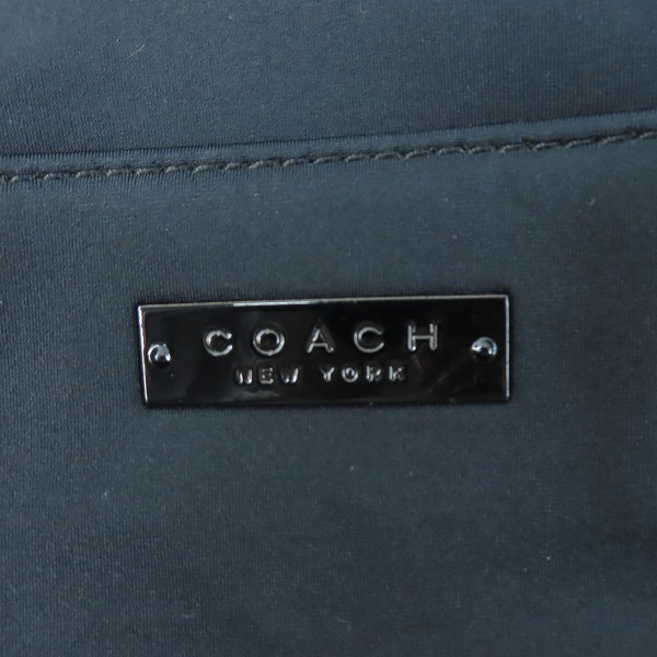 実際に弊社で買取させて頂いたCOACH コーチ ショルダーバッグ ブラック M7H-6204の画像 4枚目