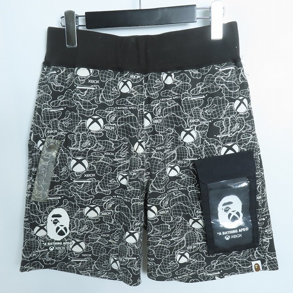 実際に弊社で買取させて頂いたBAPE × XBOX/アベイシングエイプ × エックスボックス CAMO/スウェットハーフパンツ/S