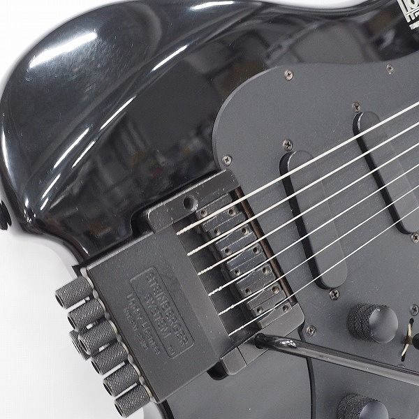 実際に弊社で買取させて頂いた★HOHNER PROFESSIONAL/ホーナー ストラトキャスターType ヘッドレス エレキギター STEINBERGERモデル ソフトケース付の画像 5枚目