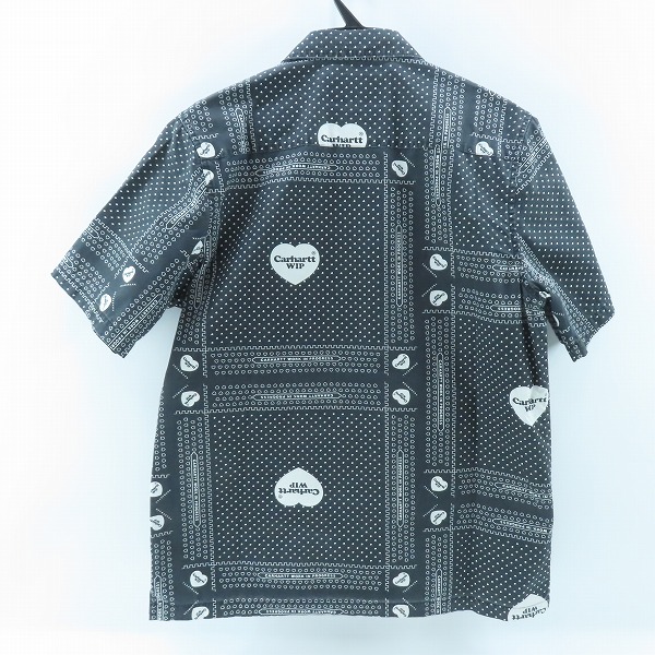 実際に弊社で買取させて頂いたCarhartt WIP/カーハート S/S Heart Bandana Shirt バンダナ 半袖シャツ Sの画像 1枚目