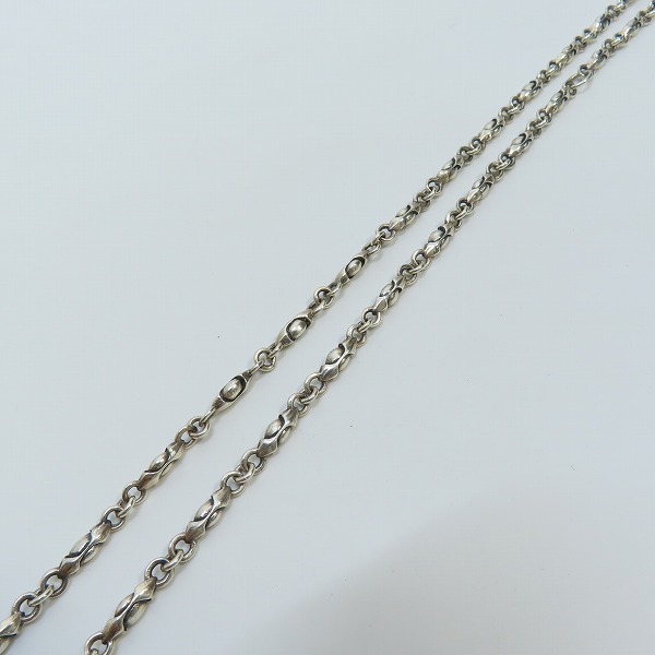 実際に弊社で買取させて頂いたLION HEART/ライオンハート HOWL/ハウル ファングド ネックレス 01NE0061SVの画像 4枚目