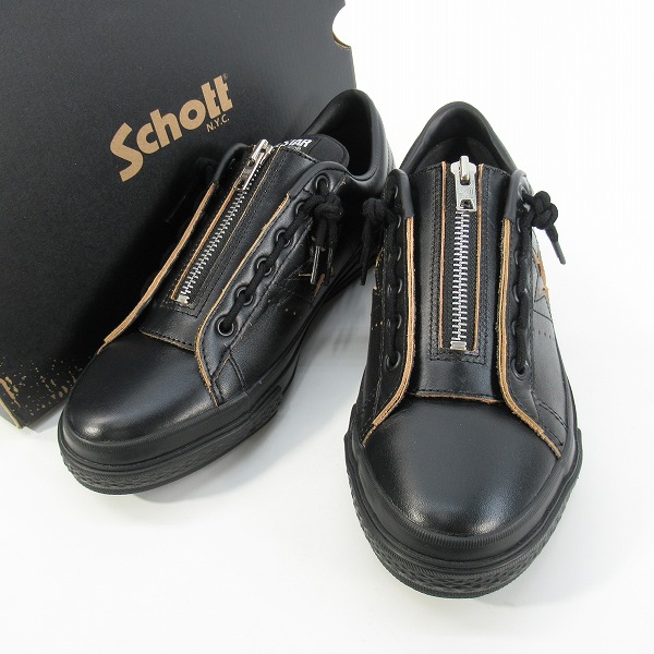 実際に弊社で買取させて頂いたCONVERSE × Shott/コンバース×ショット ONE STAR Z Schott/ワンスター Z ショット 1SE190 ブラック/27.5