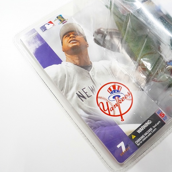 実際に弊社で買取させて頂いた【未開封】McFARLANE/マクファーレン ニューヨーク・ヤンキース #51 BERNIE WILLIAMS バーニー・ウィリアムス フィギュアの画像 5枚目
