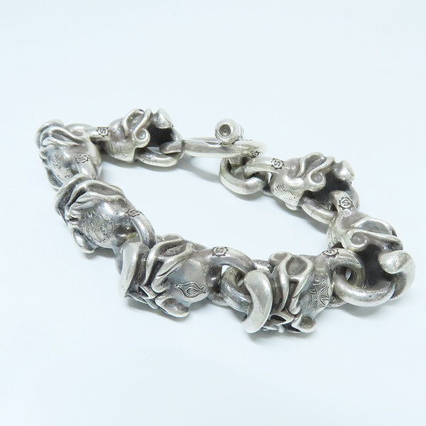 実際に弊社で買取させて頂いたSTARLINGEAR/スターリンギア クラッシャー フルスカルブレスレット