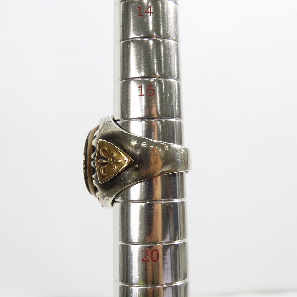 実際に弊社で買取させて頂いたHTC/エイチティーシー メキシカンリング オーバルマリア 18号の画像 8枚目