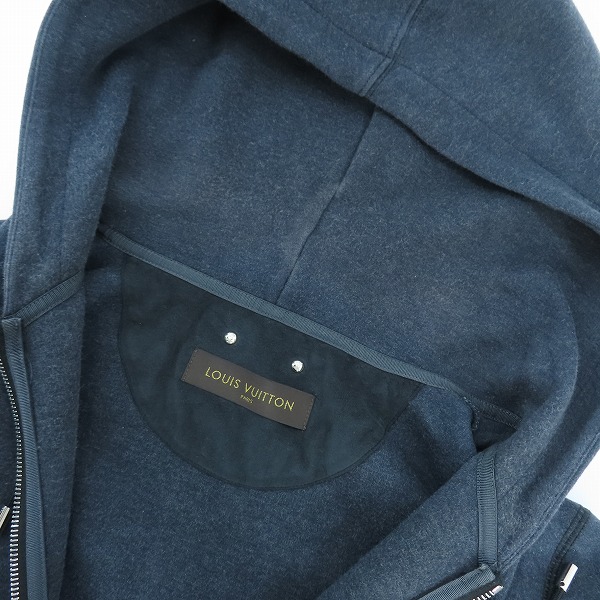 実際に弊社で買取させて頂いたLOUIS VUITTON/ルイヴィトン ジップアップ パーカー RM171Q JUJ HAY42W/XLの画像 5枚目