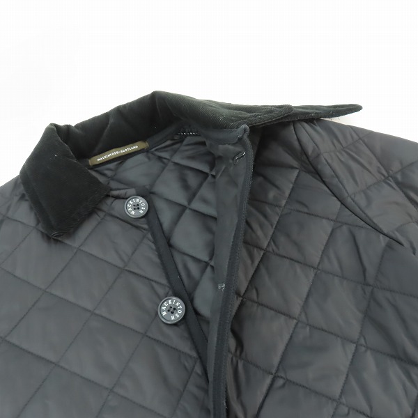 実際に弊社で買取させて頂いたMACKINTOSH/マッキントッシュ キルティングジャケット MACJ-141-O/38の画像 5枚目