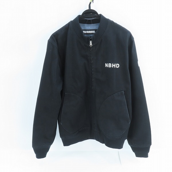 実際に弊社で買取させて頂いたNEIGHBOR HOOD/ネイバーフッド 20SS TANKERS-D/C-JKT BLACK ジャケット 201NYNH-JKM02/L