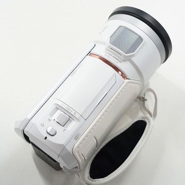 実際に弊社で買取させて頂いたPanasonic/パナソニック HC-VX1M デジタル 4K ビデオカメラ ホワイト 2018年製 簡易動作確認済みの画像 4枚目