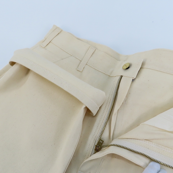 実際に弊社で買取させて頂いたCarhartt/カーハート ダブルニー ワークパンツ Work Dungaree ペインターパンツ/B04NAT/32×30の画像 3枚目