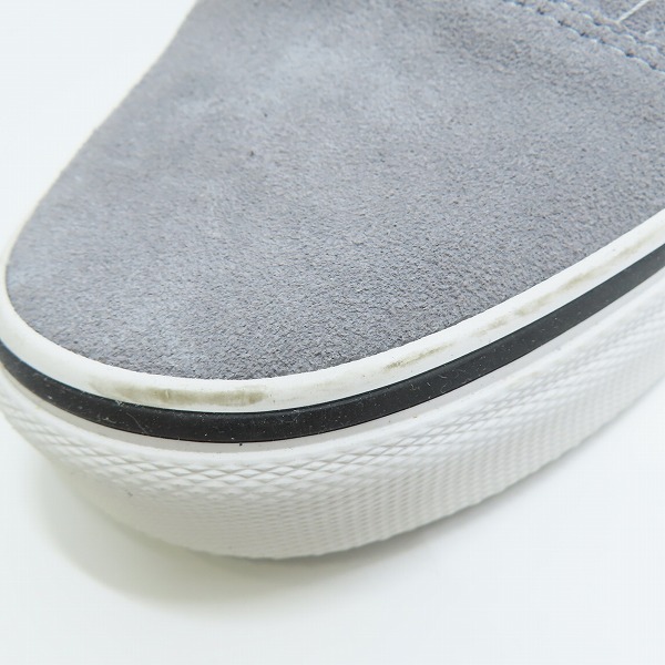 実際に弊社で買取させて頂いたVANS バンズ AUTHENTIC/オーセンティック ローカットスニーカー グレー TC6D/8の画像 6枚目