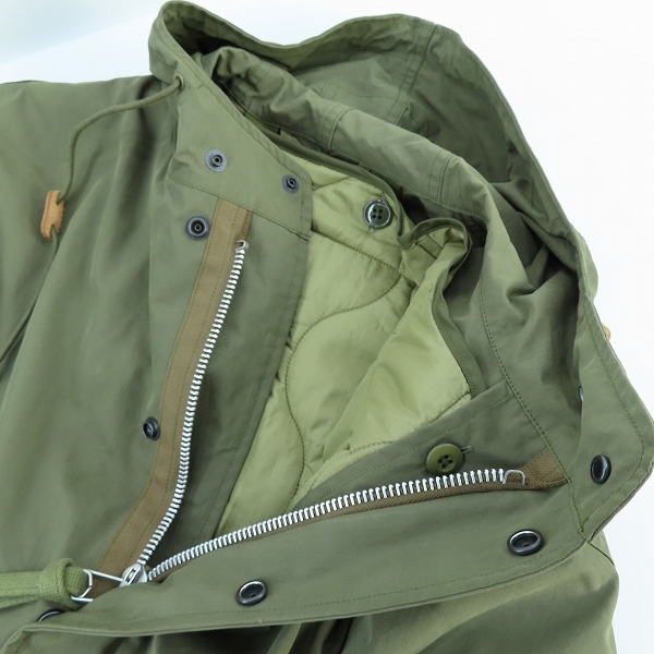 実際に弊社で買取させて頂いたA VONTADE×BEAMS F/アボンタージ×ビームスエフ 別注 M-51 ライナー付 フィッシュテールコート/Mの画像 2枚目