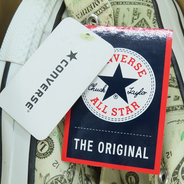 実際に弊社で買取させて頂いたCONVERSE/コンバース ALL STAR/オールスター DOLLAR ハイカットスニーカー/8の画像 7枚目