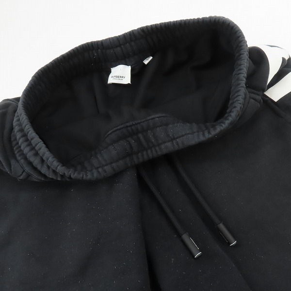 実際に弊社で買取させて頂いた【 JPタグ】BURBERRY/バーバリー サイド ビッグ ロゴ スウェット ハーフパンツ 8034160/Lの画像 2枚目