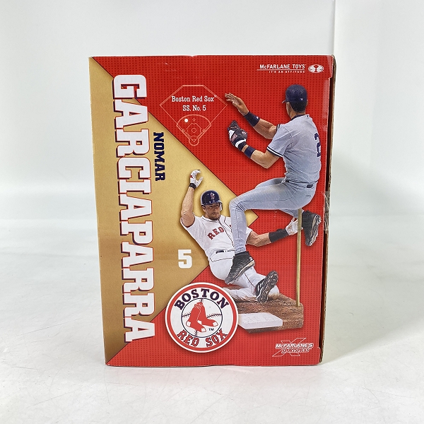 実際に弊社で買取させて頂いた【未開封】McFARLANE TOYS/マクファーレントイズ ヤンキース JETER/レッドソックス GARCIAPARRA フィギュアの画像 1枚目