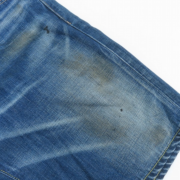 実際に弊社で買取させて頂いたA BATHING APE/アベイシングエイプ デニム ハーフパンツ スター刺繍/Mの画像 7枚目