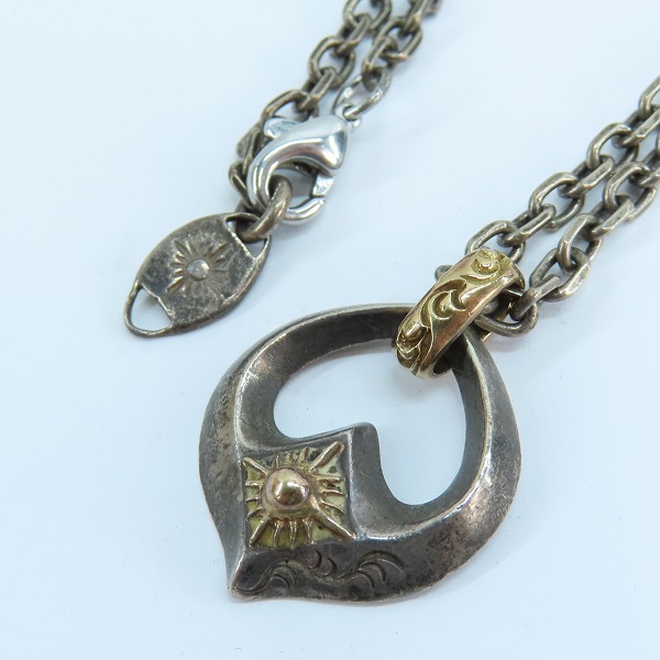 実際に弊社で買取させて頂いたARIZONA FREEDOM/アリゾナフリーダム K18 イーグルハート ネックレス T-95B