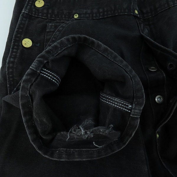実際に弊社で買取させて頂いたCarhartt/カーハート BIB OVERALL/オーバーオール ダック生地 /32×34の画像 2枚目