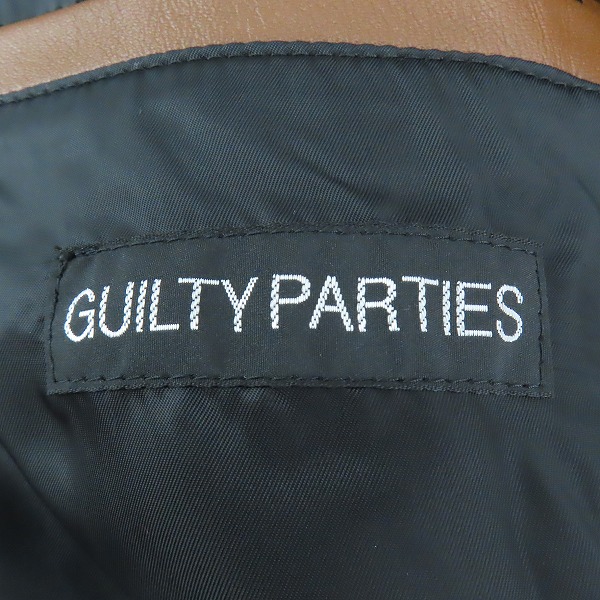 実際に弊社で買取させて頂いたWACKO MARIA/ワコマリア 23SS LEATHER COAT/TYPE-1 コート 23SS-WMO-CO03/Mの画像 4枚目